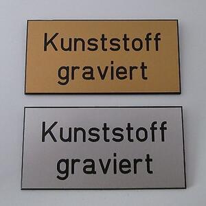 Kunststoffgravur